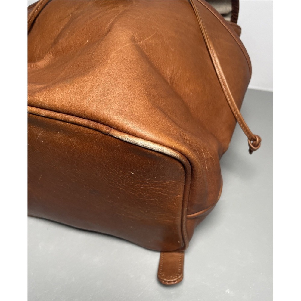 Boulder Ridge Backpack Cowhide Leather Rucksack Bag - Picture 9 of 14